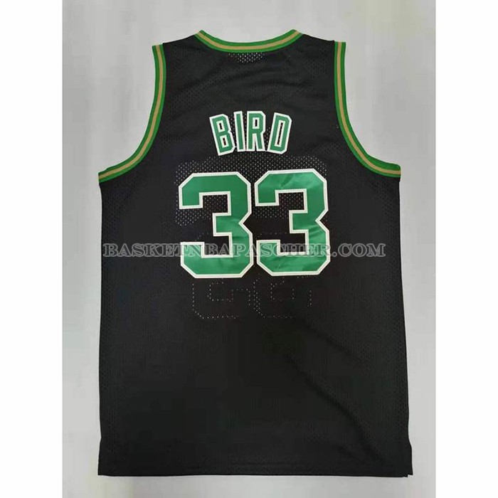 Maillot Boston Celtics Larry Bird NO 33 Mitchell & Ness 1985-86 Noir